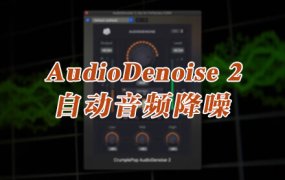 中文汉化插件 自动音频降噪消除背景噪音插件 AudioDenoise 2