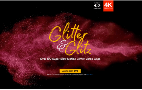 视频素材 BusyBoxx V09 Glitter Glitz 104组华丽闪耀发光金粉粒子动画 特效合成素材