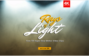 视频素材 BusyBoxx V18 Rays Of Light 176组体积光聚光灯光线照射动画 特效合成素材