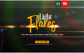 视频素材 BusyBoxx V03 Light Flares 155组创意彩色镜头光晕耀斑光效闪耀动画特效合成素材